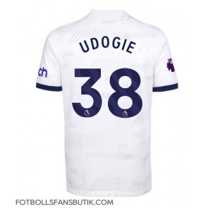 Tottenham Hotspur Destiny Udogie #38 Replika Hemmatröja 2023-24 Kortärmad